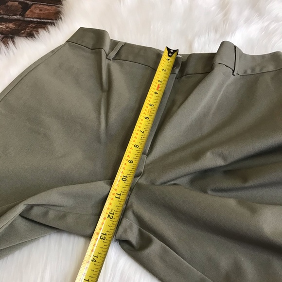 Chico's NWT Two Way Morgan Career Stretch Pants Women's Size 2 / Large - Elmwood - Picture 7 of 11